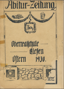 Abi Zeitung 1930